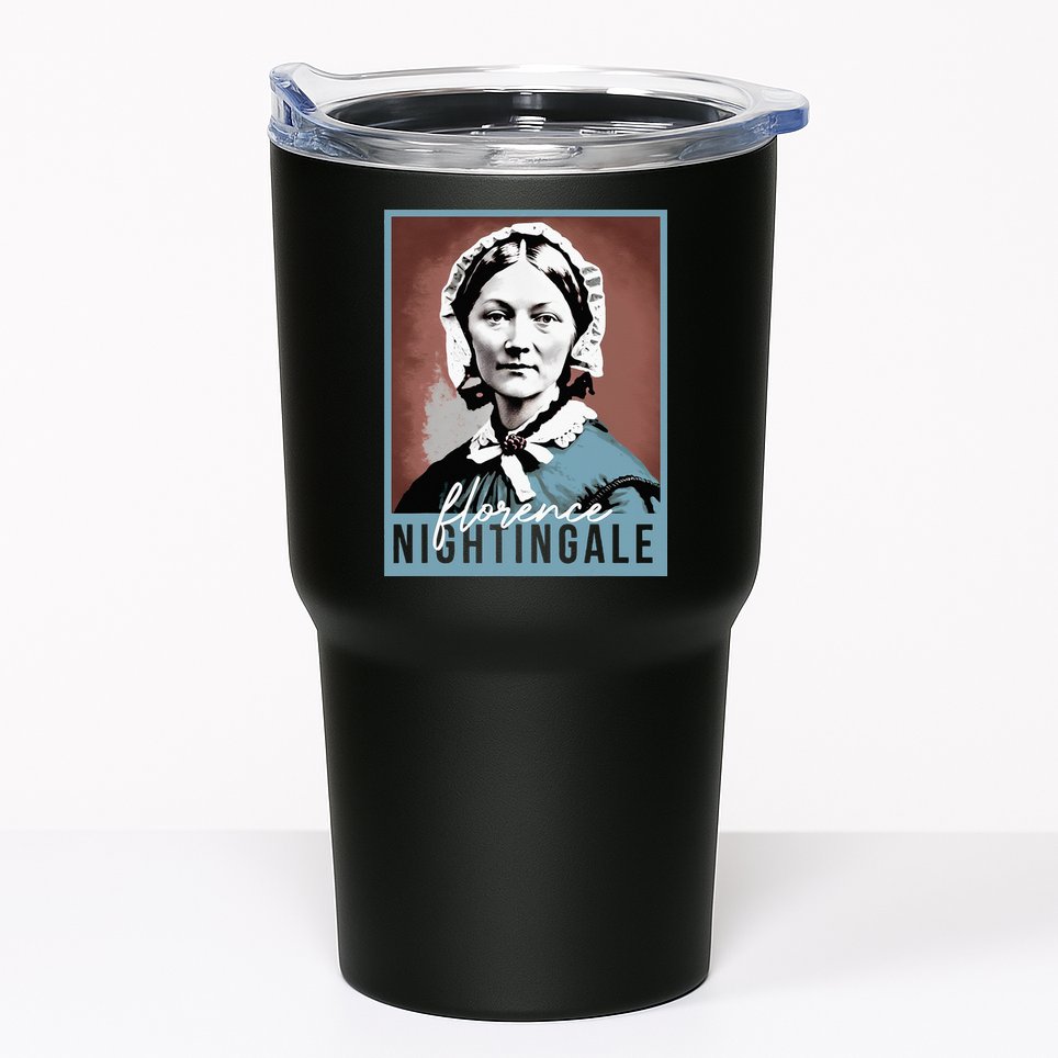 History Month Nurse Florence Nightingale Nursing Tumbler