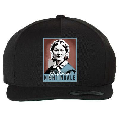 History Month Nurse Florence Nightingale Nursing Wool Snapback Cap