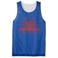 Heavily Meditated Namaste Meditation Yoga Gift Dala Gift Mesh Reversible Basketball Jersey Tank