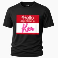 Hello My Name Is Ken Halloween Funny Name Tag Personalized Performance Shirt