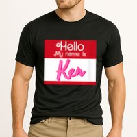 Hello My Name Is Ken Halloween Funny Name Tag Personalized Performance Shirt