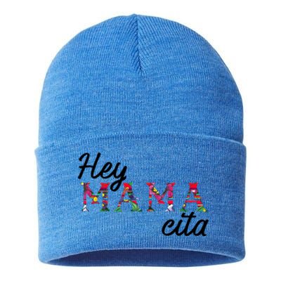 Hey Mamacita Needs A Margarita Mamacita Cinco De Mayo Great Gift Sustainable Knit Beanie