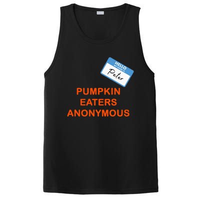 Hello My Name Is Peter Pumpkin Eaters Anonymous PosiCharge Competitor Tank