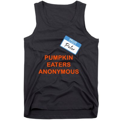 Hello My Name Is Peter Pumpkin Eaters Anonymous Tank Top