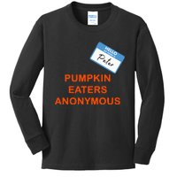 Hello My Name Is Peter Pumpkin Eaters Anonymous Kids Long Sleeve Shirt