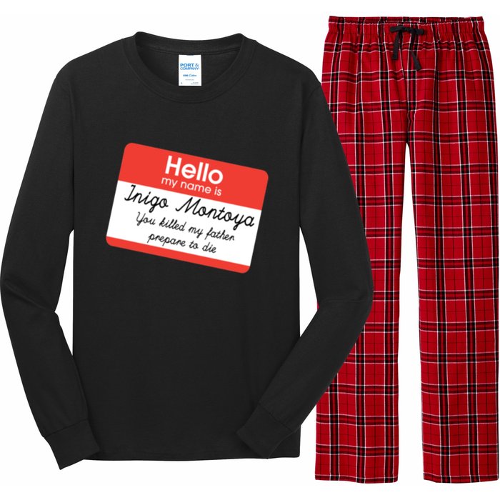 Hello My Name Is Inigo Montoya Long Sleeve Pajama Set