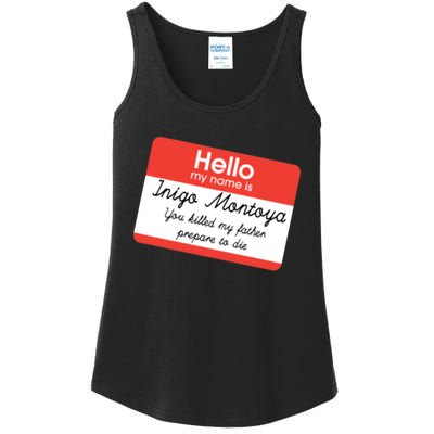 Hello My Name Is Inigo Montoya Ladies Essential Tank