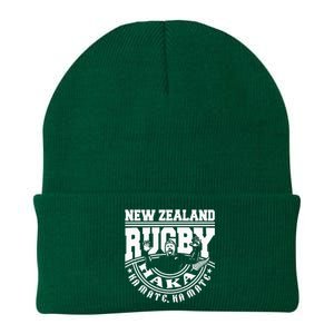 Haka Maori New Zealand Rugby War Dance Challenge Souvenir Knit Cap Winter Beanie