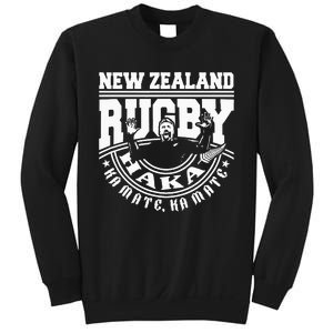 Haka Maori New Zealand Rugby War Dance Challenge Souvenir Sweatshirt