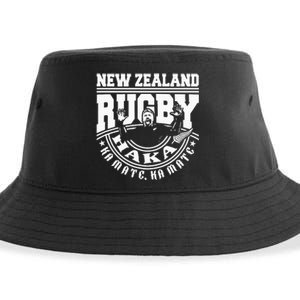 Haka Maori New Zealand Rugby War Dance Challenge Souvenir Sustainable Bucket Hat