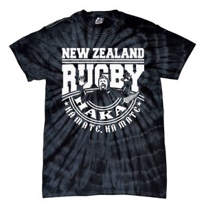 Haka Maori New Zealand Rugby War Dance Challenge Souvenir Tie-Dye T-Shirt