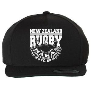 Haka Maori New Zealand Rugby War Dance Challenge Souvenir Wool Snapback Cap