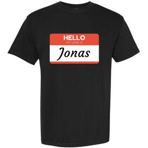 Hello My Name Is Jonas Garment-Dyed Heavyweight T-Shirt