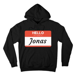 Hello My Name Is Jonas Hoodie