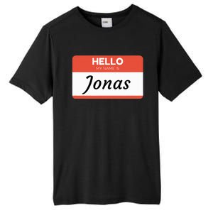 Hello My Name Is Jonas Tall Fusion ChromaSoft Performance T-Shirt