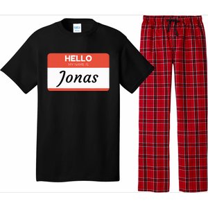 Hello My Name Is Jonas Pajama Set