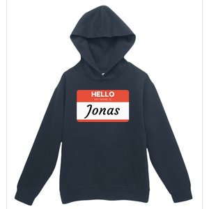 Hello My Name Is Jonas Urban Pullover Hoodie