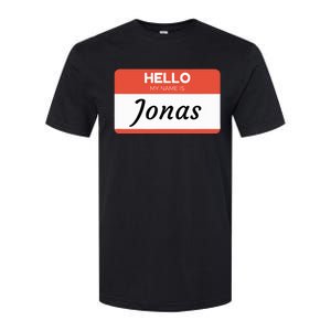 Hello My Name Is Jonas Softstyle CVC T-Shirt