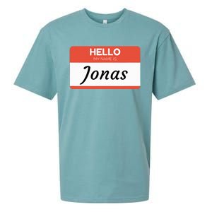 Hello My Name Is Jonas Sueded Cloud Jersey T-Shirt