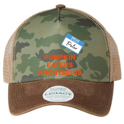 Hello My Name Is Peter Pumpkin Eaters Anonymous Legacy Tie Dye Trucker Hat