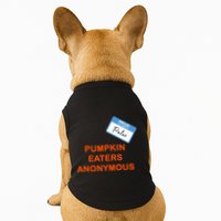Hello My Name Is Peter Pumpkin Eaters Anonymous Doggie Tank