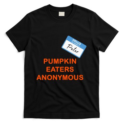 Hello My Name Is Peter Pumpkin Eaters Anonymous T-Shirt