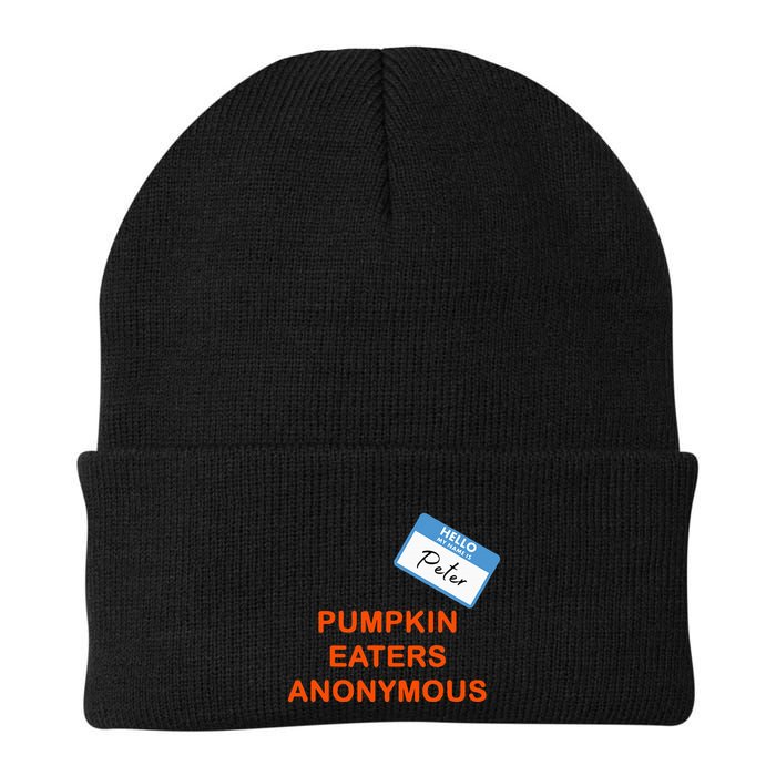 Hello My Name Is Peter Pumpkin Eaters Anonymous Beanie