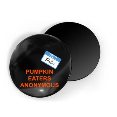 Hello My Name Is Peter Pumpkin Eaters Anonymous Magnet