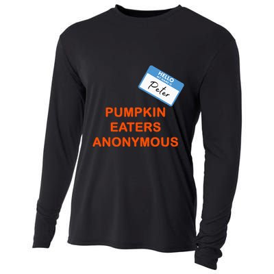 Hello My Name Is Peter Pumpkin Eaters Anonymous Cooling Performance Long Sleeve Crew