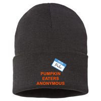 Hello My Name Is Peter Pumpkin Eaters Anonymous Sustainable Knit Beanie