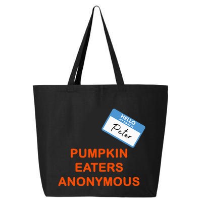 Hello My Name Is Peter Pumpkin Eaters Anonymous 25L Jumbo Tote