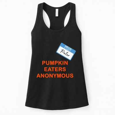 Hello My Name Is Peter Pumpkin Eaters Anonymous Womens Tank Top