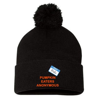 Hello My Name Is Peter Pumpkin Eaters Anonymous Pom Pom 12in Knit Beanie