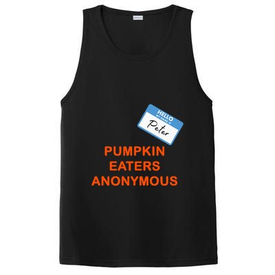 Hello My Name Is Peter Pumpkin Eaters Anonymous PosiCharge Competitor Tank