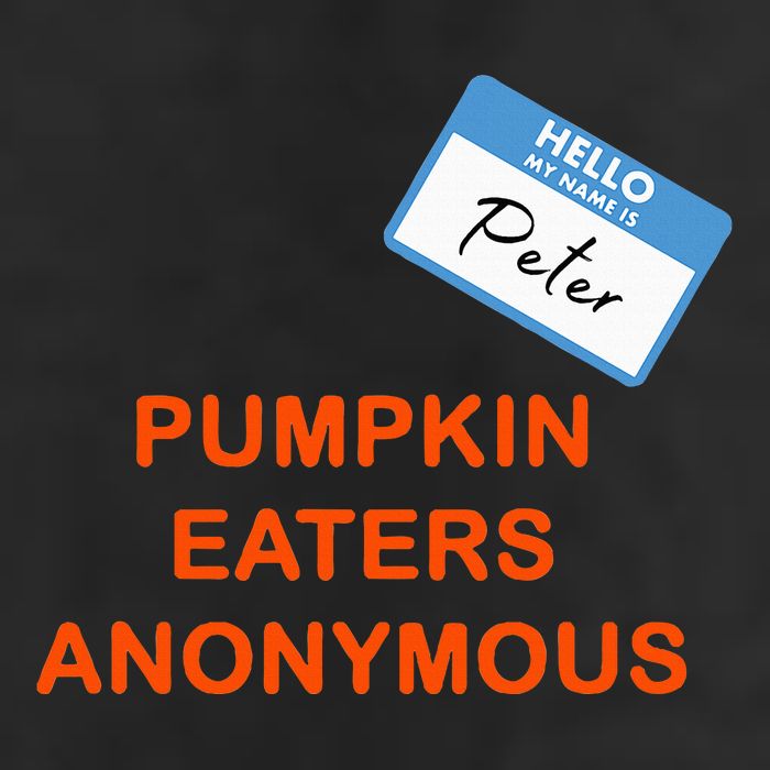 Hello My Name Is Peter Pumpkin Eaters Anonymous Trucker Hat