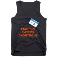 Hello My Name Is Peter Pumpkin Eaters Anonymous Tank Top