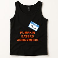Hello My Name Is Peter Pumpkin Eaters Anonymous Tank Top