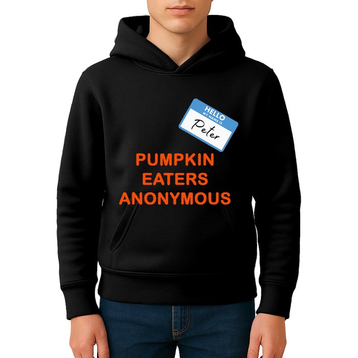 Hello My Name Is Peter Pumpkin Eaters Anonymous Kids Hoodie