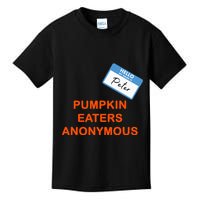 Hello My Name Is Peter Pumpkin Eaters Anonymous Kids T-Shirt
