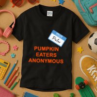 Hello My Name Is Peter Pumpkin Eaters Anonymous Kids T-Shirt