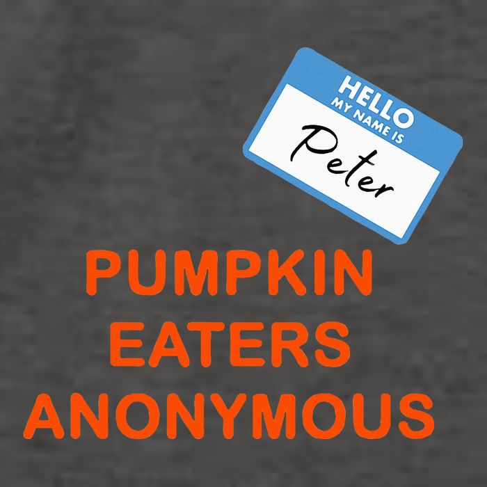 Hello My Name Is Peter Pumpkin Eaters Anonymous Vector Backpack