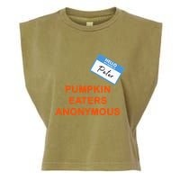 Hello My Name Is Peter Pumpkin Eaters Anonymous Garment-Dyed Women's Muscle Tee