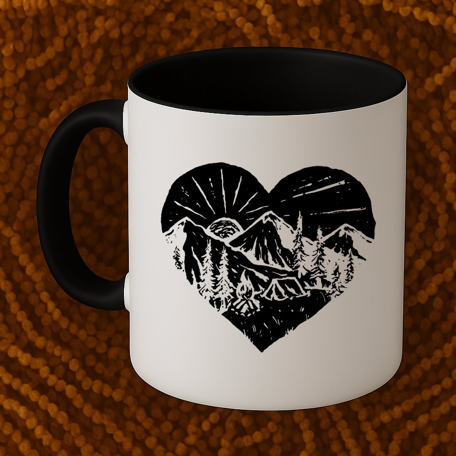 Hiking Mountains Nature Lover Mug