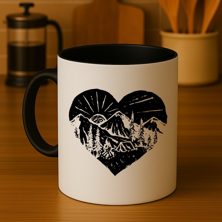Hiking Mountains Nature Lover Mug