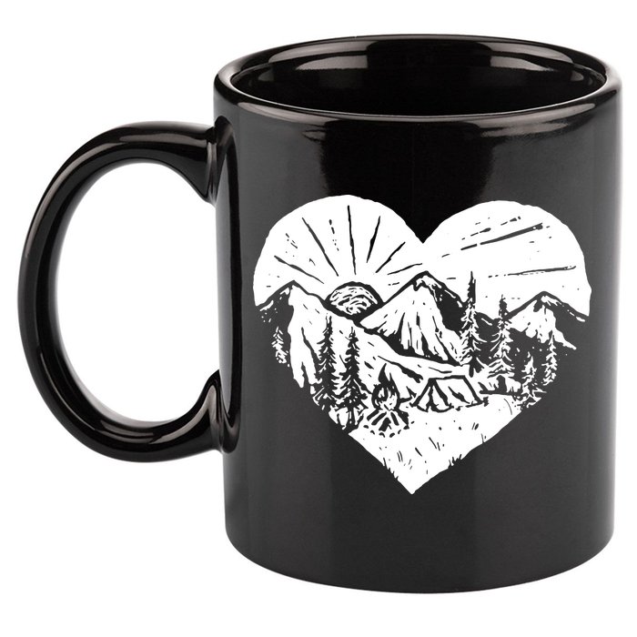Hiking Mountains Nature Lover 11oz C Handle Ceramic Mug