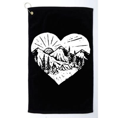 Hiking Mountains Nature Lover Golf Towel