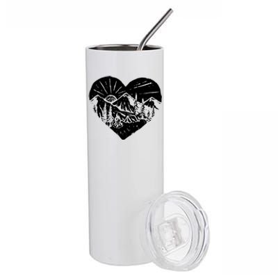 Hiking Mountains Nature Lover Stainless Steel Tumbler