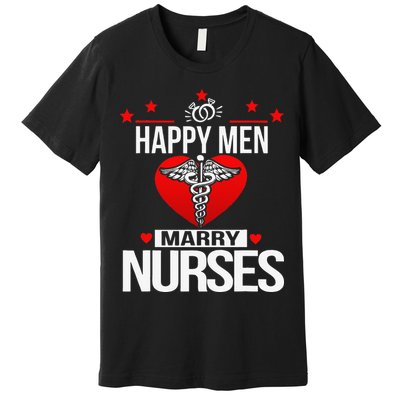 Happy Marry Nurses Valentines Day Gift Premium T-Shirt