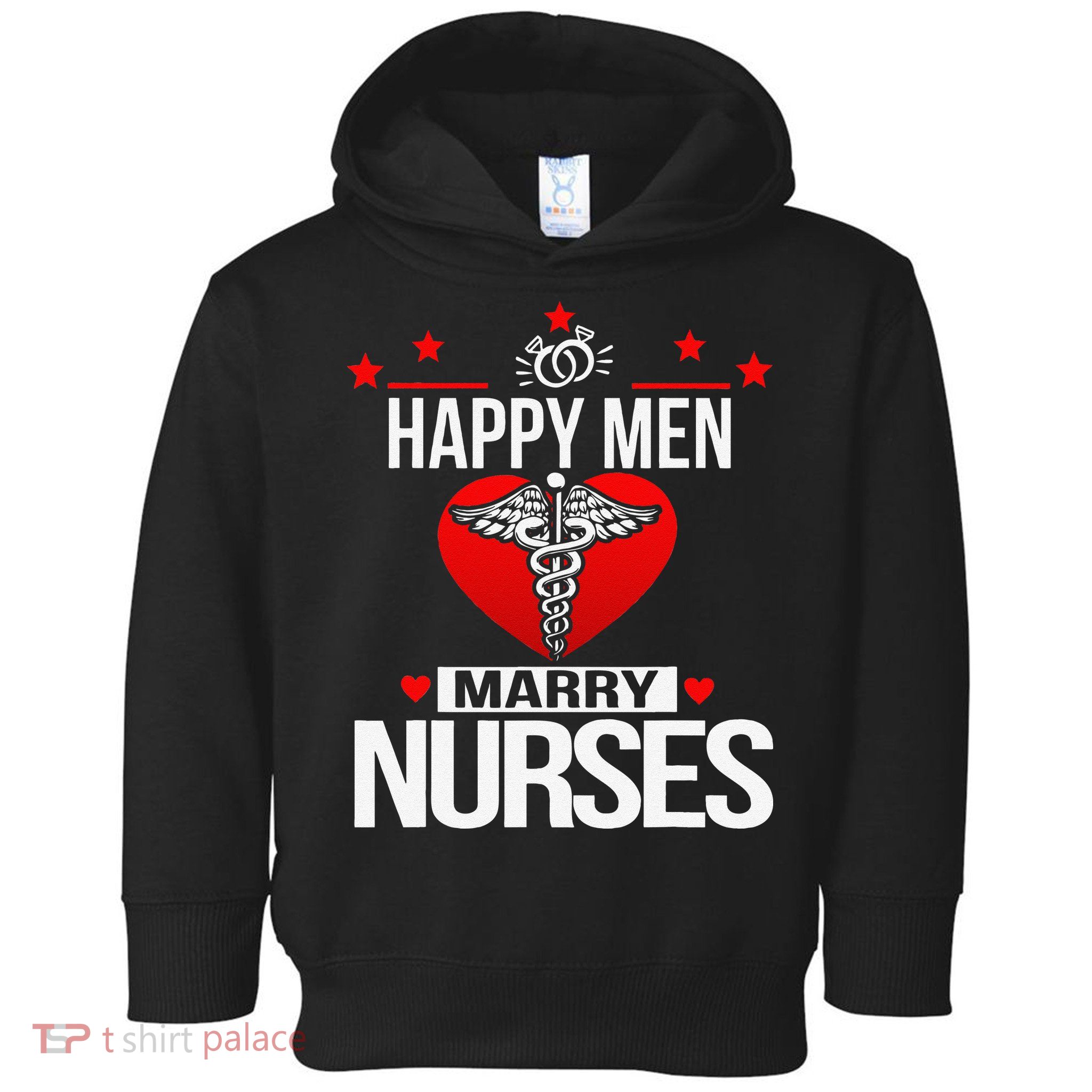 Happy Marry Nurses Valentines Day Gift Toddler Hoodie