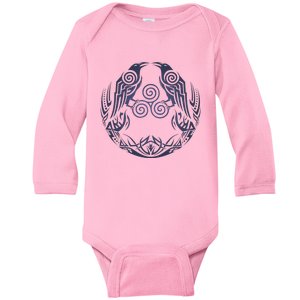 Huginn & Muninn Odins R.A.V.E.N.S Viking Baby Long Sleeve Bodysuit